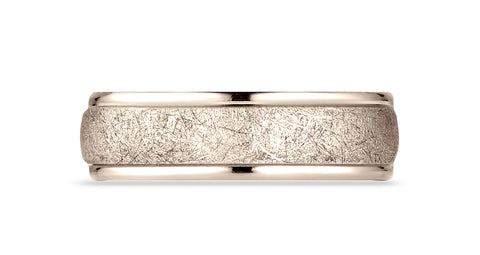 Benchmark-14K-Rose-Gold-6.5mm-Comfort-Fit-Round-Edge-Swirl-Finish-Design-Band--Size-4.25--RECF8658514KR04.25