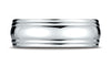 Benchmark-18K-White-Gold-7.5mm-Comfort-Fit-High-Polished-Double-Round-Edge-Carved-Design-Band--Size-4.25--RECF8750118KW04.25