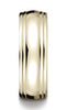 Benchmark-14K-Yellow-Gold-7.5mm-Comfort-Fit-High-Polished-Double-Round-Edge-Carved-Design-Band--Size-4.5--RECF8750114KY04.5