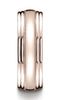 Benchmark-14K-Rose-Gold-7.5mm-Comfort-Fit-High-Polished-w/-Milgrain-Double-Round-Edge-Band--Size-4.5--RECF8750214KR04.5