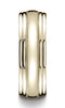 Benchmark-14K-Yellow-Gold-7.5mm-Comfort-Fit-High-Polished-w/-Milgrain-Double-Round-Edge-Band--Size-4.5--RECF8750214KY04.5