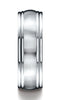 Benchmark-18K-White-Gold-7.5mm-Comfort-Fit-Satin-Finished-Double-Round-Edge-Carved-Design-Band--Size-4.5--RECF8750318KW04.5