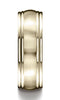 Benchmark-14K-Yellow-Gold-7.5mm-Comfort-Fit-Satin-Finished-Double-Round-Edge-Carved-Design-Band--Sz-4.5--RECF8750314KY04.5