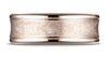 Benchmark-14K-Rose-Gold-7.5mm-Comfort-Fit-Swirled-Finish-Center-Round-Edge-Design-Wedding-Band--Size-4.25--RECF8750614KR04.25