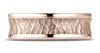 Benchmark-14K-Rose-Gold-7.5mm-Comfort-Fit-Hammered-Finish-Concave-Center-Design-Wedding-Ring--Size-4.25--RECF8750814KR04.25