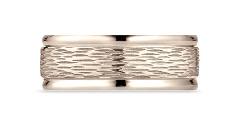 Benchmark-14K-Rose-Gold-7.5mm-Comfort-Fit-Round-Edge-Birch-Bark-Center--Size-4.25--RECF8754114KR04.25