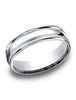 Benchmark-14k-White-Gold-6.5mm-Comfort-Fit--Polished-with-Milgrain-Round-Edge-Carved-Design-Band--Sz-4--RELCF7650114KW04.25