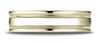 Benchmark-14k-Yellow-Gold-6.5mm-Comfort-Fit--Polished-w/-Milgrain-Round-Edge-Carved-Dsgn-Band--Size-4.5--RELCF7650114KY04.5