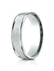Benchmark-14k-White-Gold-6.5mm-Comfort-Fit-Satin-Finish--Polished-Round-Edge-Carved-Design-Band--Size-4--RELCF76502S14KW04