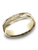 Benchmark-14k-Yellow-Gold-6.5mm-Comfort-Fit-Harvest-of-Love-Round-Edge-Carved-Design-Band--Size-4.25--RELCF7650314KY04.25