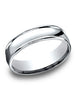 Benchmark-14k-White-Gold-6.5mm-Comfort-Fit-high-polish-finish-round-edge-Design-band--Size-4.25--RELCF76520014KW04.25