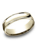 Benchmark-14k-Yellow-Gold-6.5mm-Comfort-Fit-high-polish-finish-round-edge-Design-band--Size-4.25--RELCF76520014KY04.25