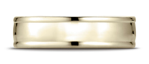 Benchmark-14k-Yellow-Gold-6.5mm-Comfort-Fit-high-polish-finish-round-edge-Design-band--Size-4.5--RELCF76520014KY04.5