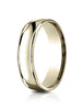 Benchmark-14k-Yellow-Gold-6.5mm-Comfort-Fit-high-polish-finish-round-edge-Design-band--Size-4--RELCF76520014KY04