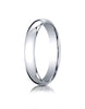 Benchmark-14K-White-Gold-4mm-Slightly-Domed-Super-Light-Comfort-Fit-Wedding-Band-Ring--Size-4--SLCF14014KW04