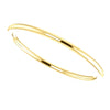 14k Yellow Gold 1mm Comfort Fit Band, Size 6