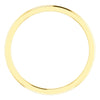 14k Yellow Gold 1mm Comfort Fit Band, Size 6