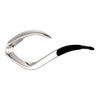 14k White Gold Freeform Pendant