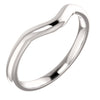 14K White Gold Band (Size 6)