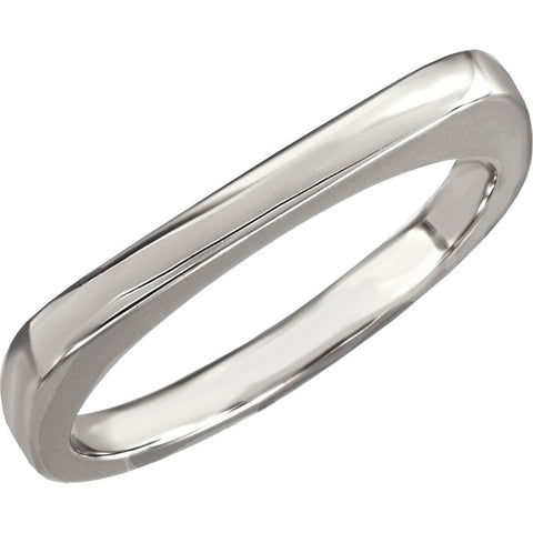 Sterling Silver Stackable Ring, Size 7