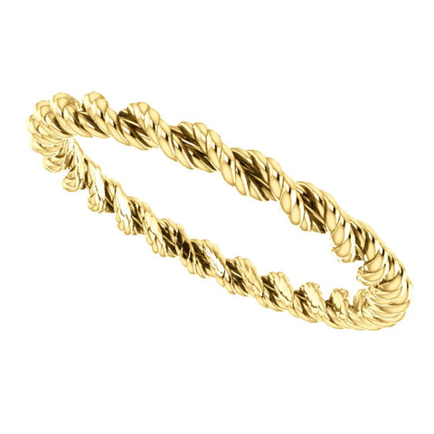 14k Yellow Gold Band Size 9