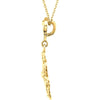 14k Yellow Gold Decorative 18" Necklace