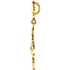 14k Yellow Gold Decorative Dangle Pendant