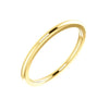 14k Yellow Gold 1.5mm Comfort-Fit Band, Size 4