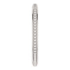 14k White Gold Stackable Bead Ring Size 6