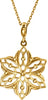 Precious Metal Fashion 18-inch Necklace in 14k Yellow Gold