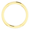 14k Yellow Gold 1.5mm Comfort Fit Band, Size 5