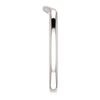 14k White Gold Band for 8.2mm Round Ring, Size 7