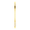 14k Yellow Gold 1mm Comfort Fit Band, Size 6