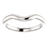 14k White Gold Band, Size 7