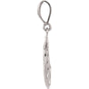 14k White Gold Web Pendant