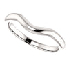 14k White Gold Band, Size 7