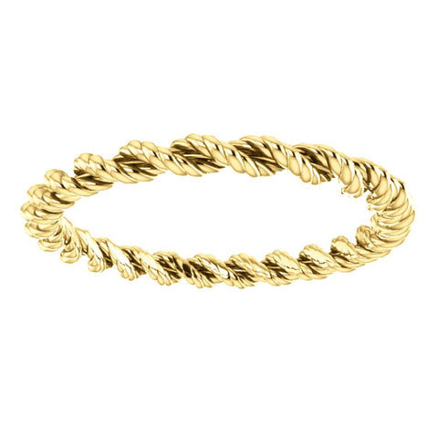 14k Yellow Gold Band Size 5.5