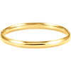 Hinged Bangle Bracelet - 6.5 mm in 14k Yellow Gold