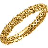 Sculptural-Inspired Ring Mounting in 14k Yellow Gold (Size 6 )