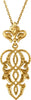 Metal Fashion Necklace in 14k Yellow Gold ( 18.00-Inch )