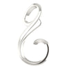 Sterling Silver Freeform Chain Slide