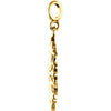 14k Yellow Gold Decorative Dangle Pendant