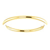 14k Yellow Gold 1.5mm Comfort Fit Band, Size 8
