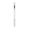 14k White Gold 1mm Comfort Fit Band, Size 5