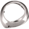16.50 mm Men's Coin Ring Mounting in 14K White Gold (Size 10)