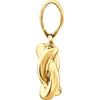 14k Yellow Gold Knot Design Pendant