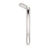 14k White Gold Band Mounting for 6mm Round Ring, Size 7