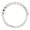 14k White Gold 1/4 CTW Diamond Ring, Size 7
