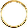 14k Yellow Gold 2mm Design Band Size 5