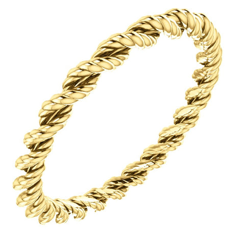 14k Yellow Gold Band Size 9